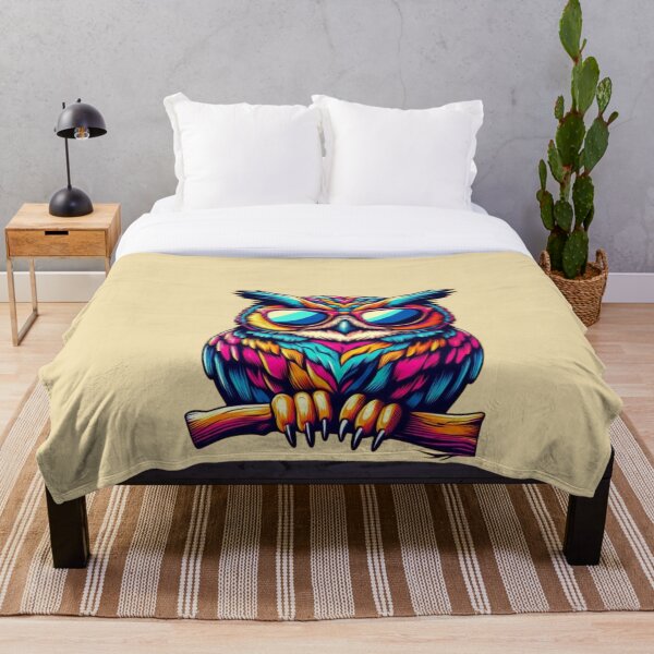 Item preview, Copy of cool colorful hipster owl designed and sold by oren-art.