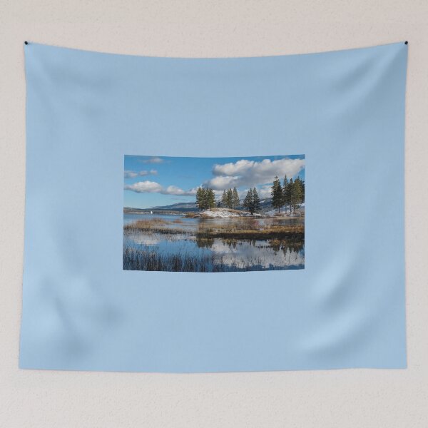 Item preview, Winter at Big Bear Lake, California designed and sold by Scenic West - Photos by Angel.