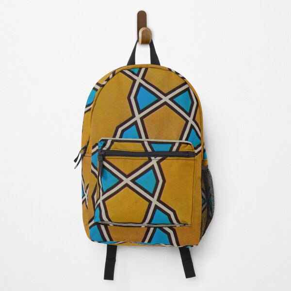 Item preview, Geometric pattern in blue and yellow designed and sold by colliophoto.