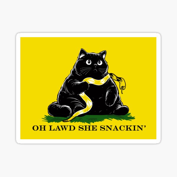 Item preview, Oh Lawd She Snackin designed and sold by KilkennyCat Art.