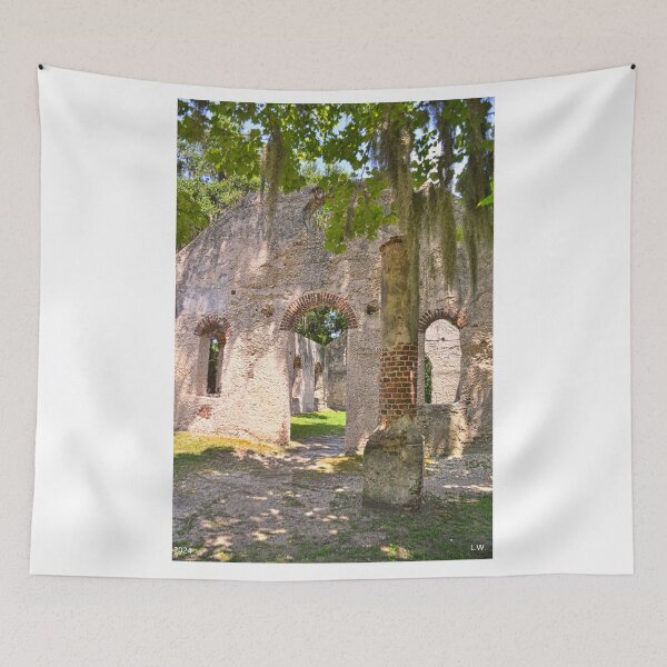 Item preview, Chapel Of Ease St. Helena Island Beaufort SC Vertical designed and sold by LisaWootenPhoto.