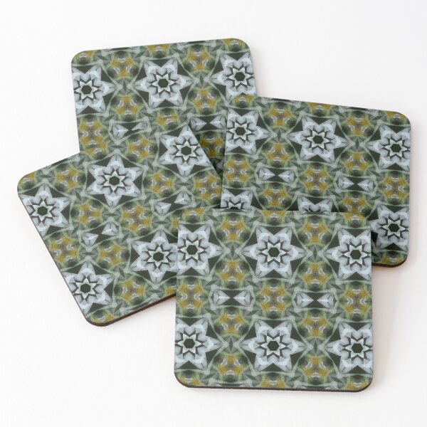 Item preview, White Flowers in a Kaleidoscope Dream designed and sold by SXW Designs.