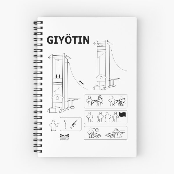 Item preview, Guillotine Blueprint designed and sold by RoomTempCoast.
