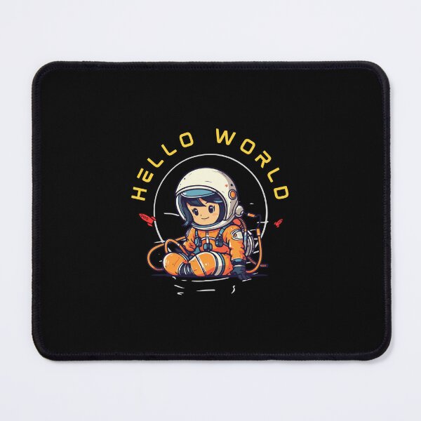Item preview, Hello WORLD, Fresh Beginnings, Futuristic Vibes designed and sold by Colorful-Garden.