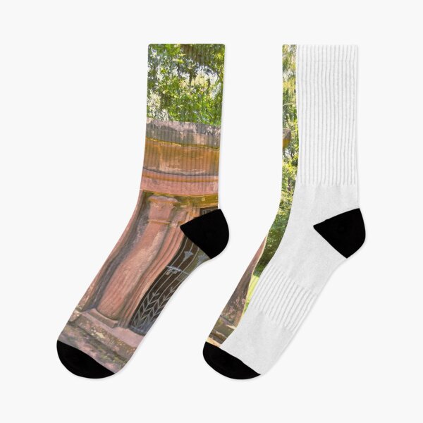 Item preview, Mausoleum At St. Helena Islands,Chapel Of Ease Bluffton SC Vertical designed and sold by LisaWootenPhoto.