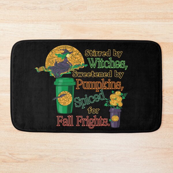 Item preview, Stirred by Witches, Sweetened by Pumpkins, Spiced for Fall Frights Halloween Coffee Design designed and sold by TOA Timeless Original Apparel.