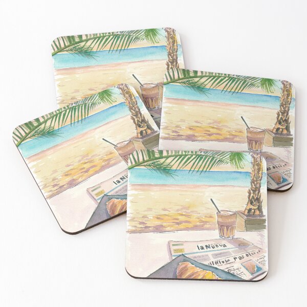 Item preview, Beach Breakfast with Brioche Cafe and News designed and sold by artshop77.