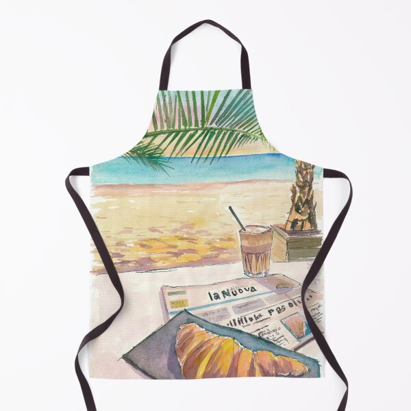 Item preview, Beach Breakfast with Brioche Cafe and News designed and sold by artshop77.