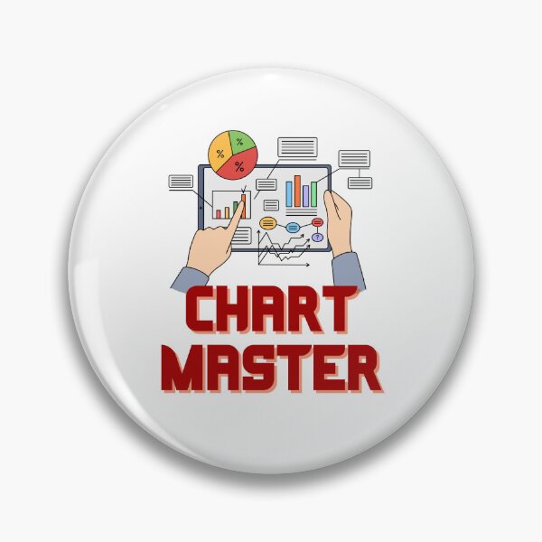 Item preview, Chart master - Data science designs for data scientists, data analysts, and data researchers designed and sold by ScientistArtist.