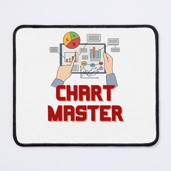 Item preview, Chart master - Data science designs for data scientists, data analysts, and data researchers designed and sold by ScientistArtist.