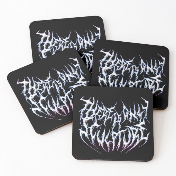 Item preview, There is only sculpture - Death metal logo designed and sold by RoboDynamite.