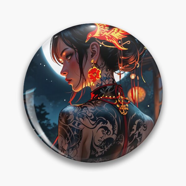 Item preview, Moonlit Ink: The Art of Intricate Tattoos designed and sold by Ahlaena.