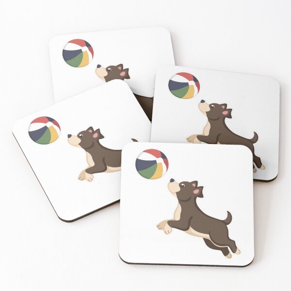 Item preview, Dog Playing with a Beach Ball designed and sold by Promoc.