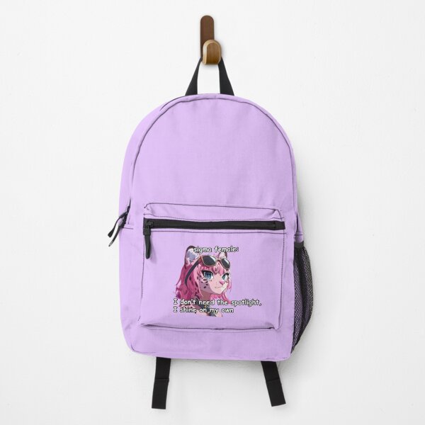 Item preview, Pink jaguar sigma female anime style meme quote designed and sold by pinkuardesign.