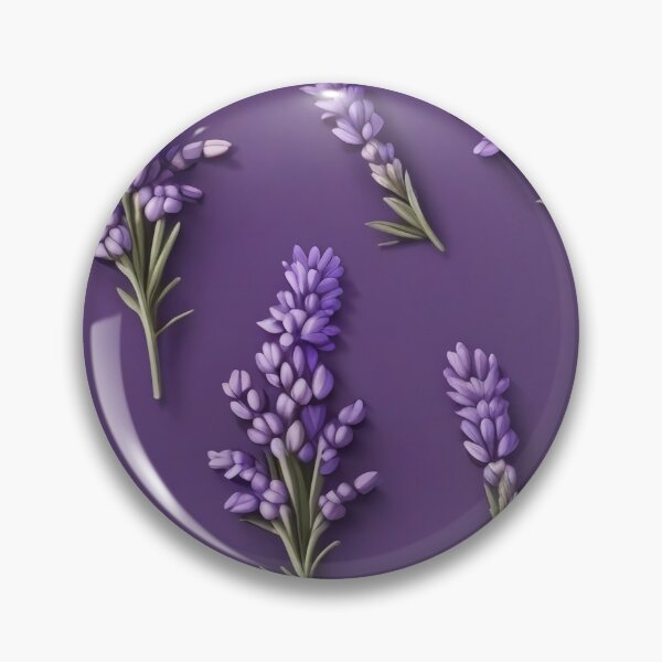 Item preview, Purple Botanical Lavender Pattern for Holistic Healing designed and sold by DreamCraze.