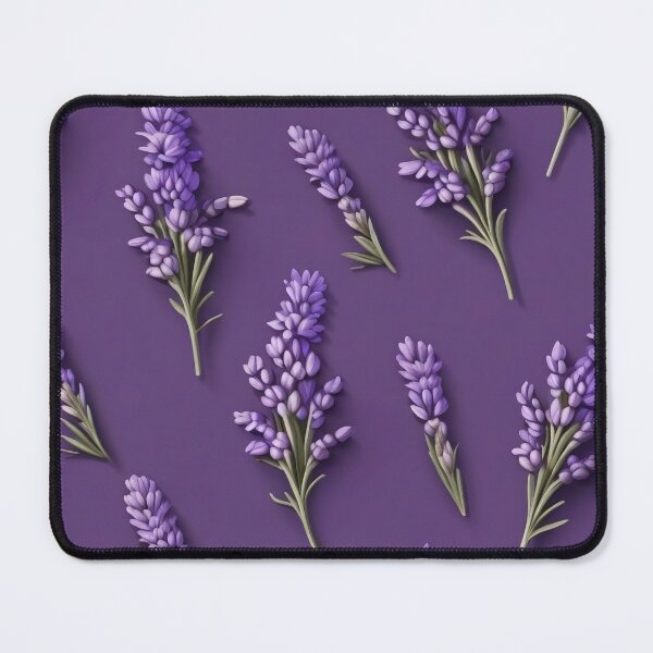 Item preview, Purple Botanical Lavender Pattern for Holistic Healing designed and sold by DreamCraze.