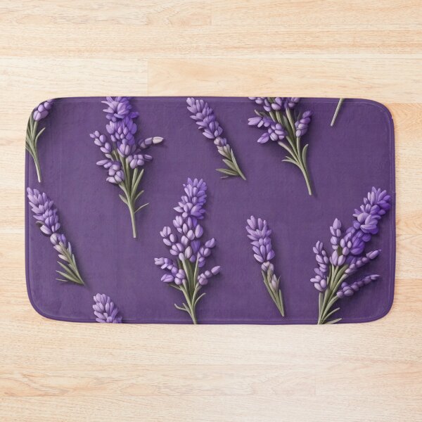 Item preview, Purple Botanical Lavender Pattern for Holistic Healing designed and sold by DreamCraze.