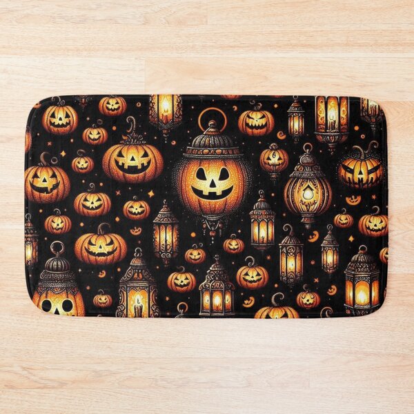 Item preview, Halloween Pumpkin Lanterns Pattern designed and sold by Simplybe1.
