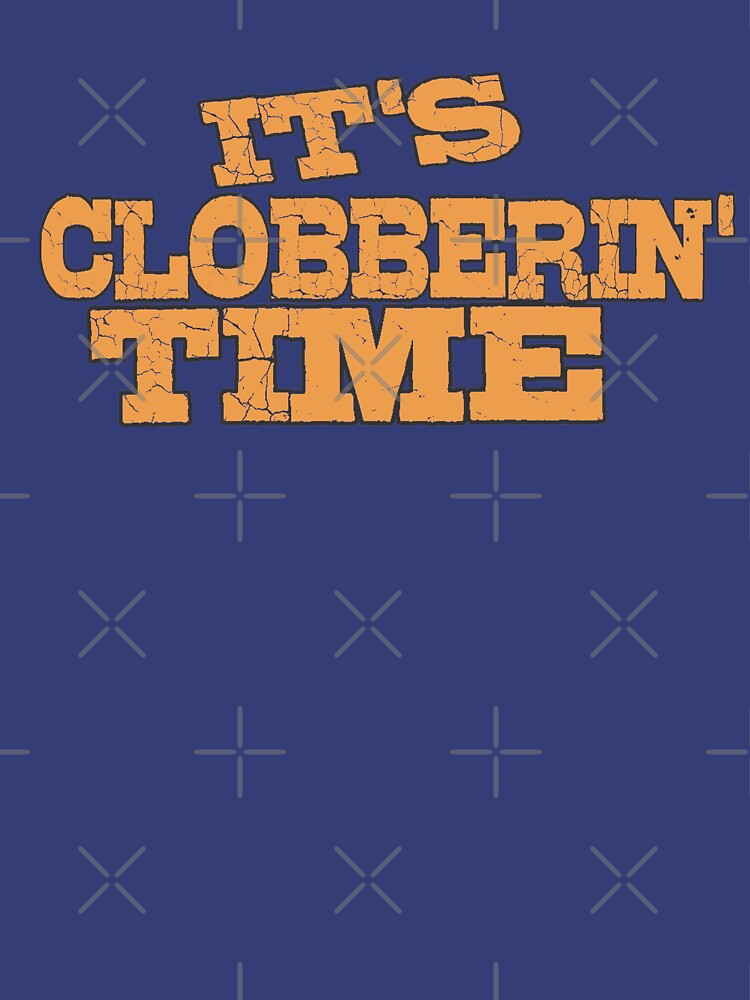 the thing it's clobberin time t shirt