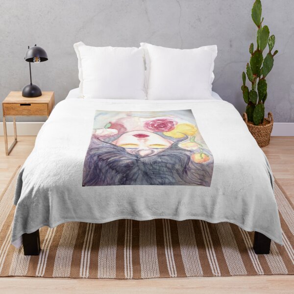 Item preview, Beautiful girl watercolor portrait designed and sold by majopienne.