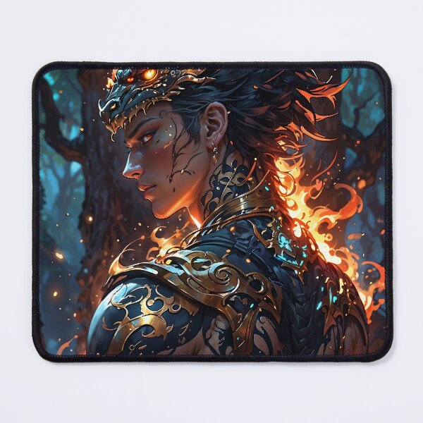 Item preview, The Man with Fiery Spirit designed and sold by Ahlaena.
