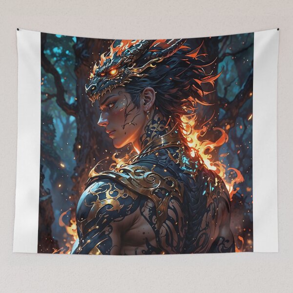 Item preview, The Man with Fiery Spirit designed and sold by Ahlaena.