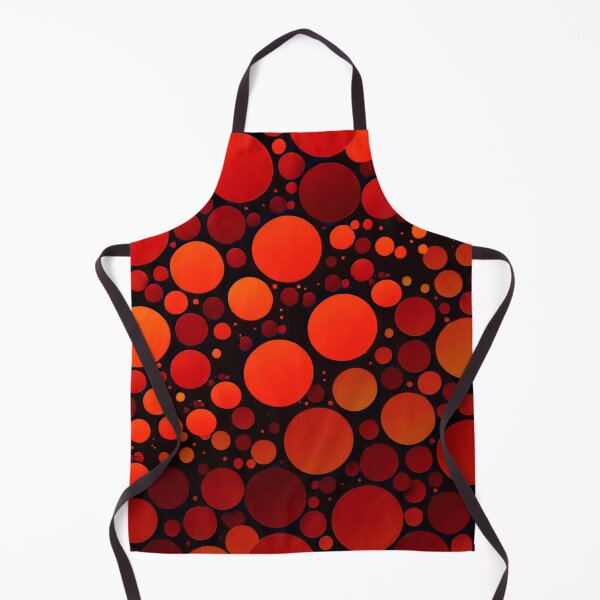Item preview, Overlapping circles in deep red and orange for a fiery, bold designed and sold by Tchoice.