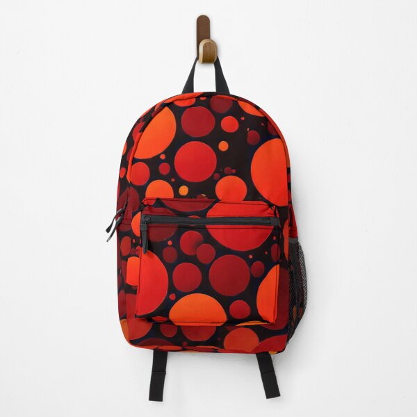 Item preview, Overlapping circles in deep red and orange for a fiery, bold designed and sold by Tchoice.