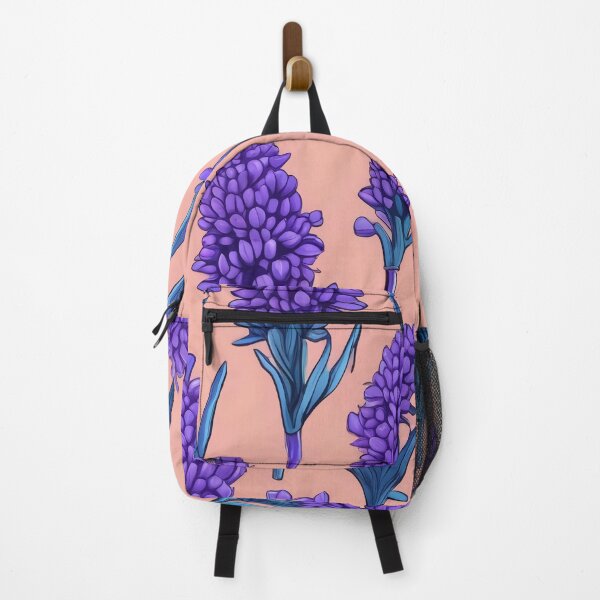 Item preview, Pop Art Orange Lavender Botanical Design designed and sold by DreamCraze.