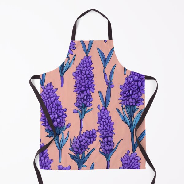 Item preview, Pop Art Orange Lavender Botanical Design designed and sold by DreamCraze.