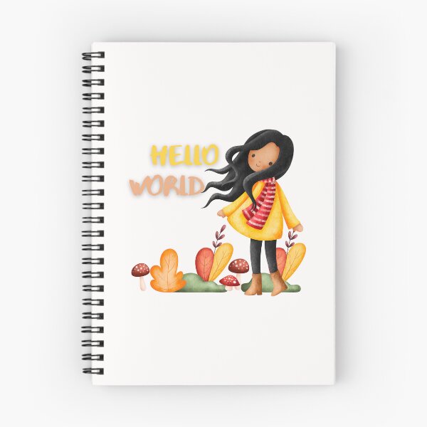 Item preview, Hello WORLD, Fresh Beginnings, Futuristic Vibes designed and sold by Colorful-Garden.