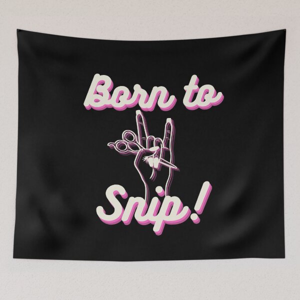 Item preview, Born to Snip Hairstylist Show Your Haircutting Spirit designed and sold by GlowUpLook.