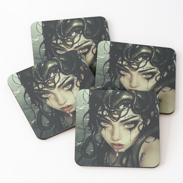 Item preview, Medusa designed and sold by CursedbyLilith.