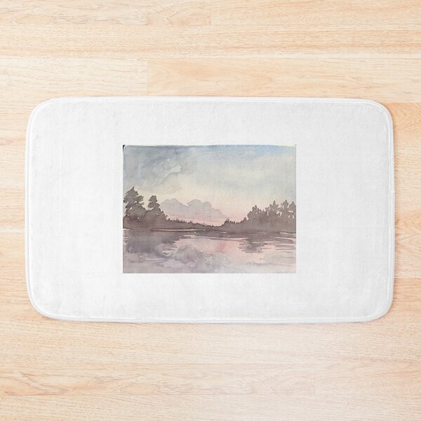 Item preview, Watercolor landscape painting designed and sold by majopienne.
