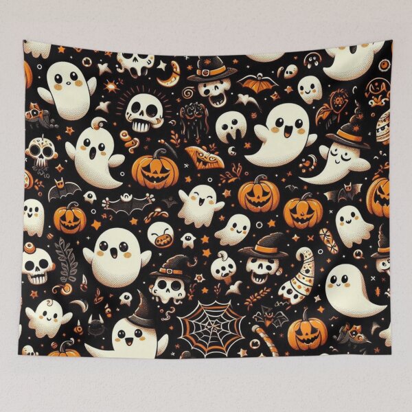 Item preview, Halloween Spooky Cute Pattern designed and sold by Simplybe1.