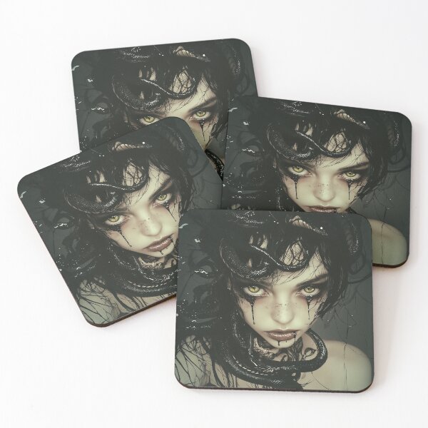 Item preview, Medusa designed and sold by CursedbyLilith.