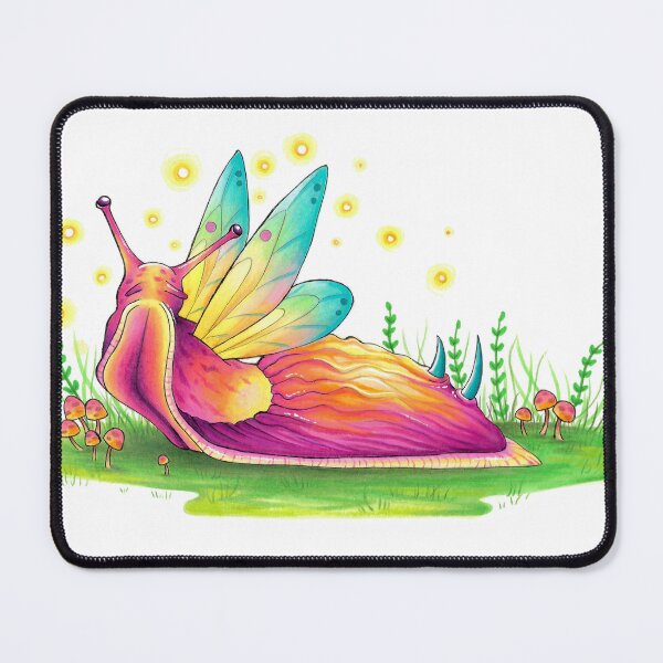 Item preview, Clarissa Pink Slug Fairy designed and sold by Nicholdesigns.