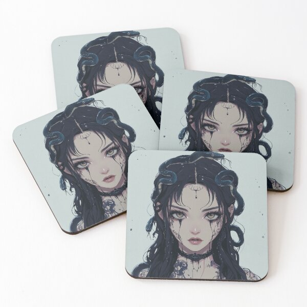 Item preview, Medusa designed and sold by CursedbyLilith.