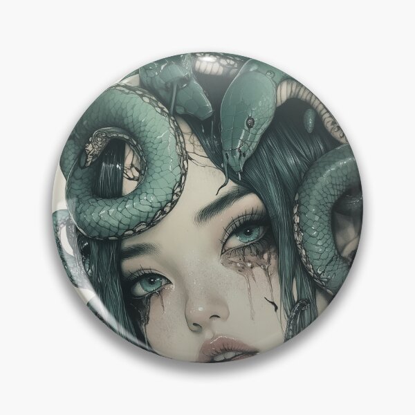 Item preview, Medusa designed and sold by CursedbyLilith.