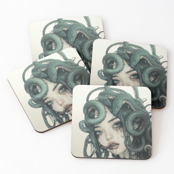 Item preview, Medusa designed and sold by CursedbyLilith.