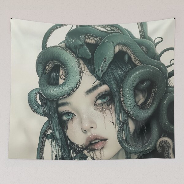 Item preview, Medusa designed and sold by CursedbyLilith.