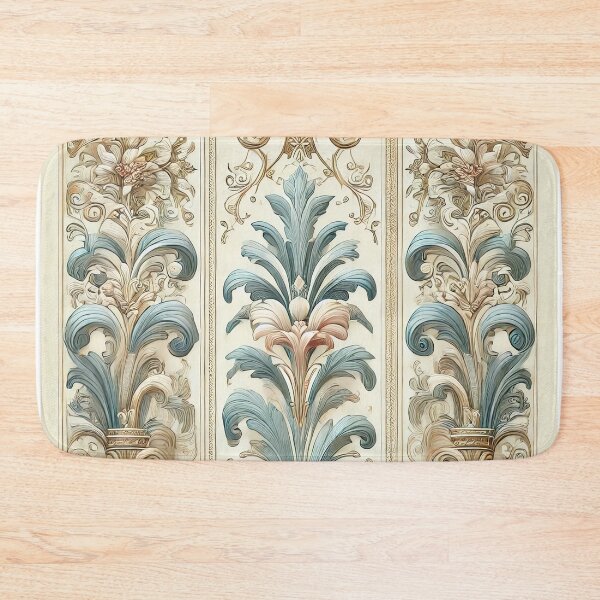 Item preview, Elegant Floral Bedding Set with Soothing Pastel Patterns - Luxurious and Serene Design for a Relaxing Bedroom designed and sold by VonRauenfeld.