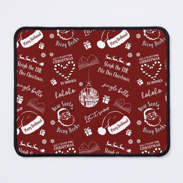 Item preview, Bookish Christmas Seamless Patrren designed and sold by Megurix.