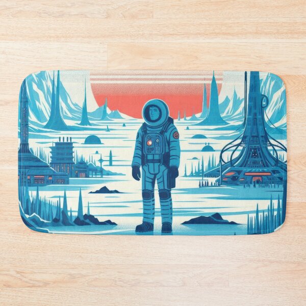 Item preview, What now? Astronaut on an icy planet designed and sold by yearmoe.