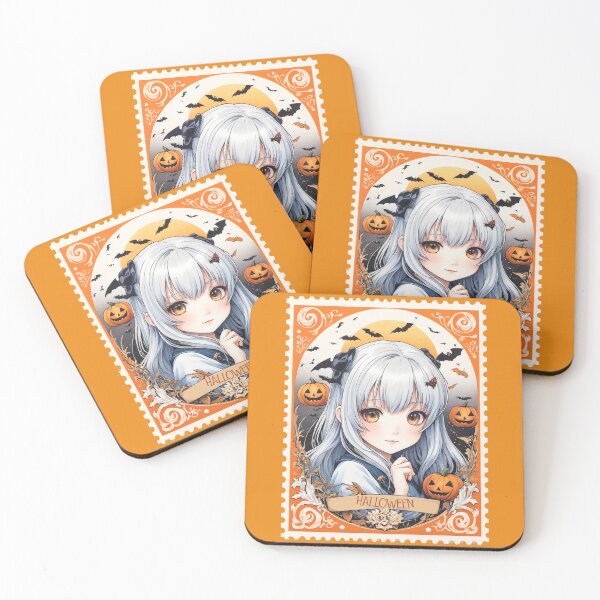 Item preview, Manga Halloween Stickers designed and sold by Talpha.