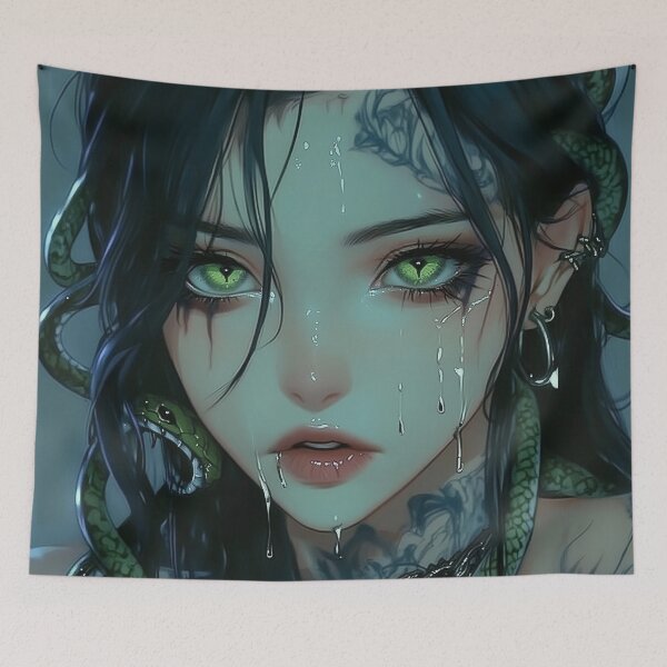 Item preview, Medusa designed and sold by CursedbyLilith.