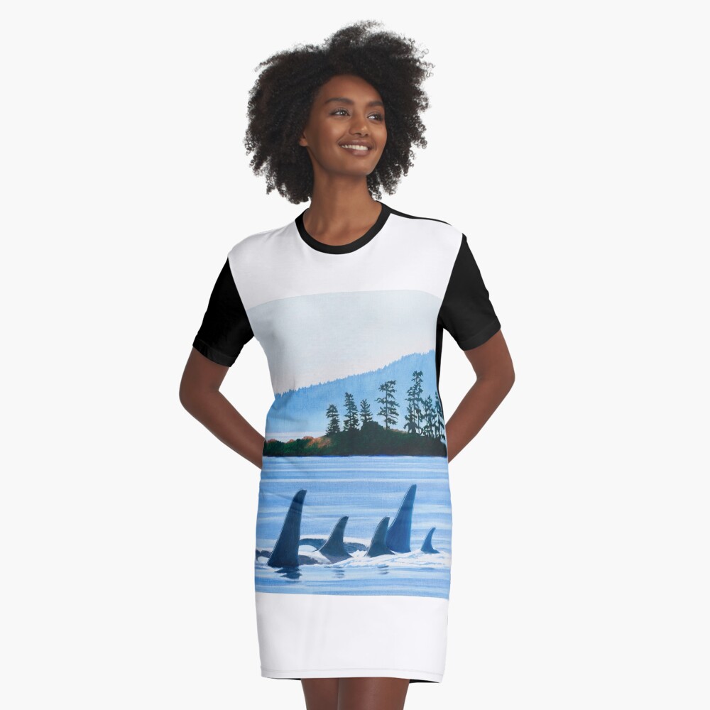Item preview, Graphic T-Shirt Dress designed and sold by MichaelEpp.