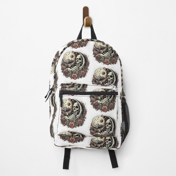 Item preview, Skull with roses and moonlight designed and sold by NNStoreFreiburg.