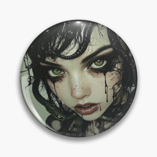 Item preview, Medusa designed and sold by CursedbyLilith.