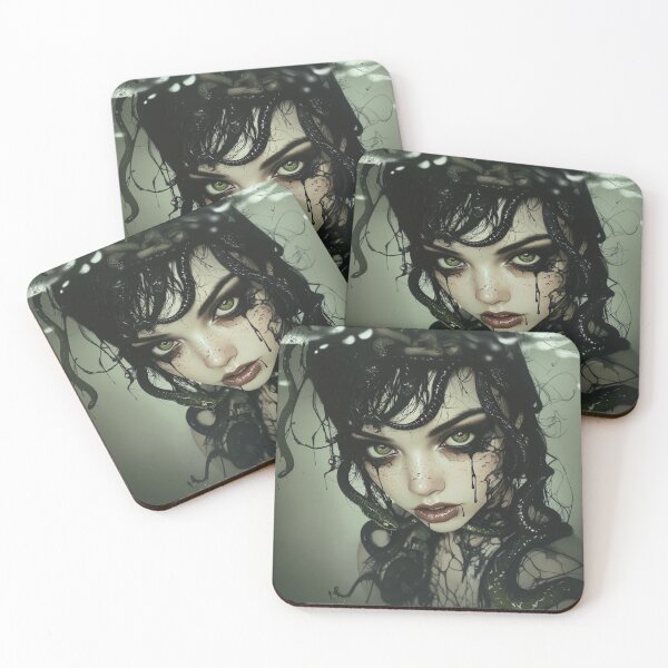 Item preview, Medusa designed and sold by CursedbyLilith.